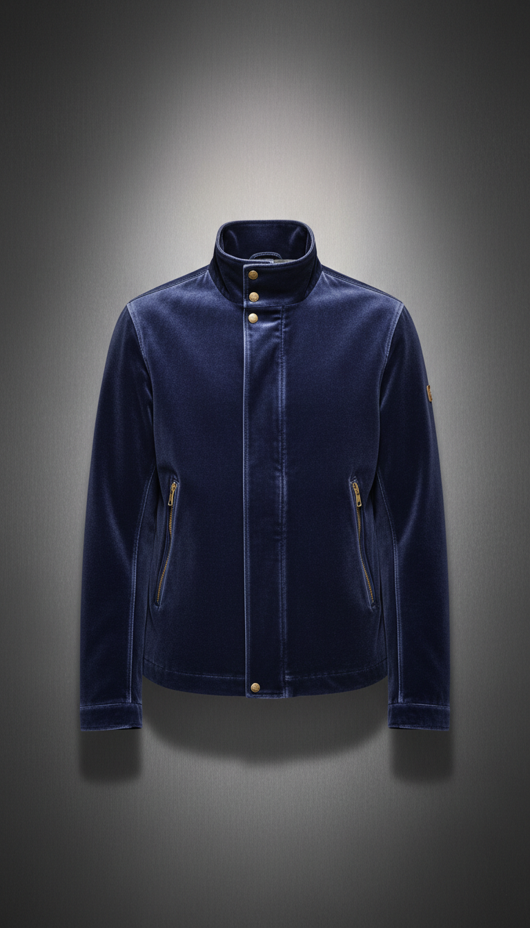 Layered Mesh Panel Blazer